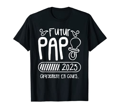Futuro Papá 2023 Carga En Proceso Camiseta