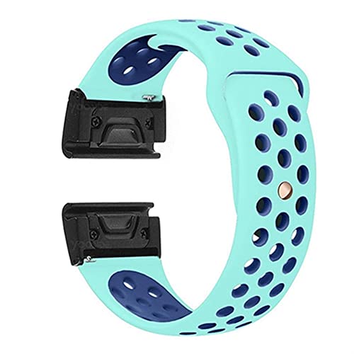 Bracelet de montre de sport en silicone 26mm 22mm pour Garmin Fenix 7 7X