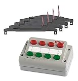 Gleismaterial H0 Piko 55392 - Weichen Antriebs 4-er Set mit Stellpult