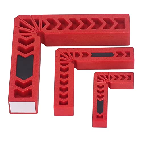 12 Pcs Set 90 Degree Positioning Squares High Strength Plastic Right Angle Corner Clamps Woodworking Carpenter Tool