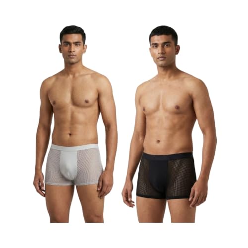 Image of Mesh Boxer Men's | Breathable Pouch | Dot Silky Smooth Innerwear |