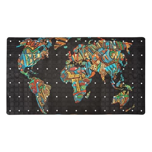 Alfombrilla antideslizante para bañera extra larga Peace World 2