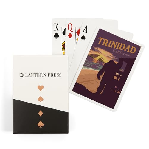 Lantern Press Trinidad, California, Baraja Poker 52 Cartas