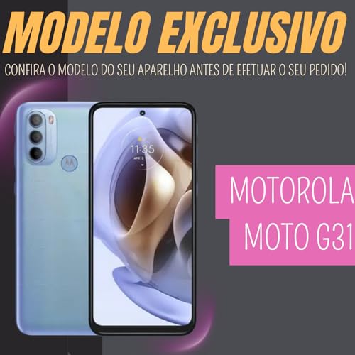 [GL CASES] Capa Motorola Moto G31 Capinha Moto G31 Case Aveludada Anti Impacto Reforçada Silicone Emborrachado Com Proteção De Câmera