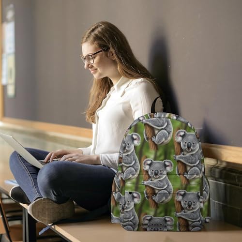 Sac à dos ordinateur portable grand sac koala mignon imperméable - 7