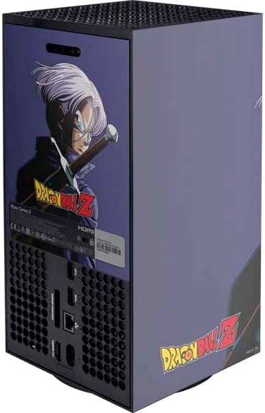 Skinit Decal Gaming Skin Compatible with Xbox Series X Console - Officially Licensed Dragon Ball Z Trunks Portrait Design