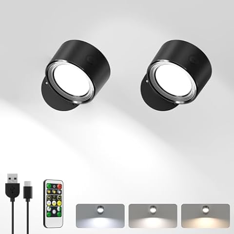Lightbiz Rechargeable LED Wall Reading Lights Cover