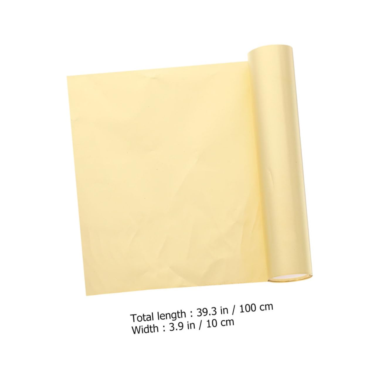 1roll Brass Foil Sheet High Hardness Cutting Brass Strip for Crafts Precision Machining and Electrical Applications