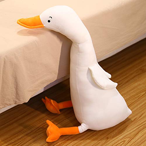 Peluche Oie Géante 50cm - Canard En Peluche Doux Oreiller Cadeau Enfant