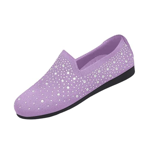 Rhinestone - Zapatillas de baño para mujer, plegables, transpirables, versátiles para viajes, camping, piscina, 010, 41 EU