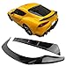 IKON MOTORSPORTS, Trunk Spoiler & Roof Lip Compatible with 2020-2026 Toyota GR Supra & Supra J29 MK5, Painted #202 Black ABS TRD Style Rear Spoiler & Rear Window Visor Spoiler, 2021