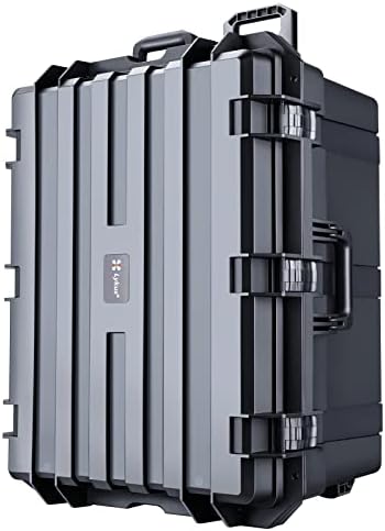 Lykus HC-7240 Maletín/Maleta/Estuche/Case Impermeable con Ruedas ...