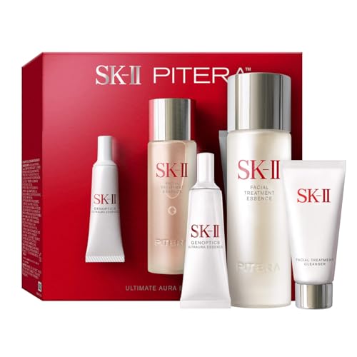 SK-II Ultimate Aura Skincare Kit - Radiance-Boosting Skincare Gif...