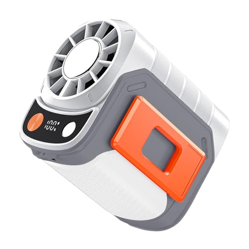 Generico Ventilador de Cinturón | Ventilador Personal Portátil Portátil,Equipo Refrescante Al Aire Libre Para Verano Viajes Senderismo Playa Deportes Oficinas Escritorios Festival