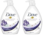 Dove Lavender & Chamomile Go Fresh Body Wash with Relaxing Floral Scent, 1L (Pack of 2)