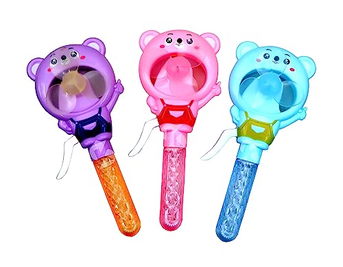 Image of Kingsman Store Bubble Shooter Toy for Toddlers | New Gatling Bubble Machine Maker with Fan Gift for Boys and Girls Outdoor Activities | Cool Bubbles Machine for Kids Gift Toys | Multi Color 1 Psc