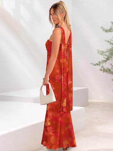 Women's Strapless Tube Dress Mesh Floral Summer Bodycon Long Maxi Cocktail Party Wedding Guest Dresses3