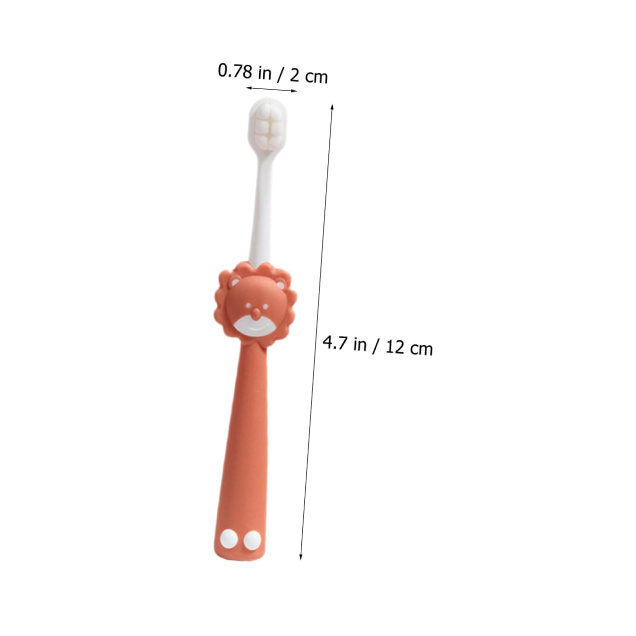 Gatuida 4 Sets Sichere Bequeme Kinderzahnbürsten Mit Weichen Borsten Für Kleinkinder Die Täglich Zähne Putzen Müssen 3 Stück * 4