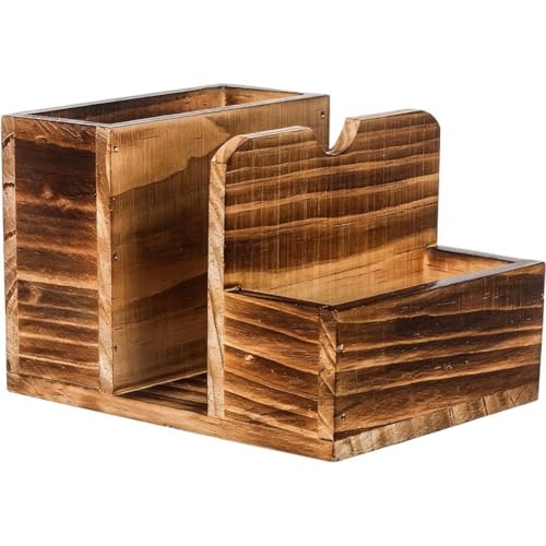 Rangement pour couverts en bois pour table style campagne - 7