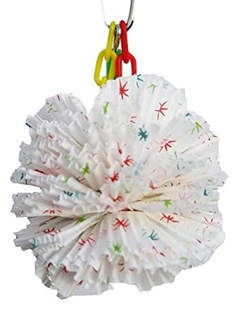 Bonka Bird Toys 1725 Small Paper Puff Bird Toy Foraging Parrot cage Toys Cages Cockatiel Budgie. Quality Product Hand