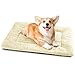 Baodan Hundebett Mittelgroße Kleine Hunde, Hundekissen Waschbar für kleine mittelgroße Hunde, Dog Bed - 75x50 cm Superweich Katzenbett mit Rutschfester Unterseite - Beige