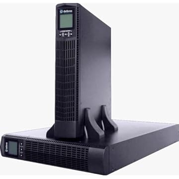Delbras Nobreak Online 3kVA, Dupla Conversão, LCD Display, 6 Saídas, Proteção contra Surtos, Conexões RS232/USB