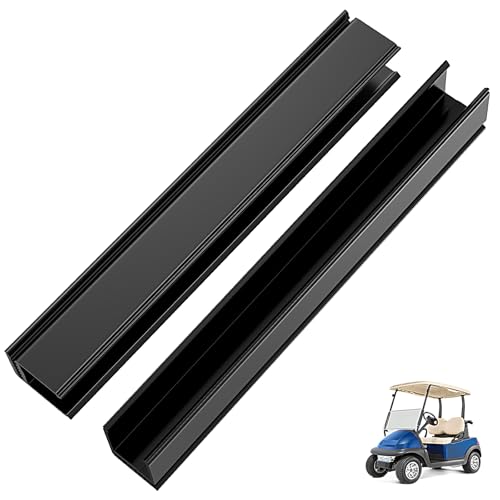 Panglong Golf Cart Windshield Clips-2PCS Club Car Windshield Sash Clips for 1x1 Tube Suitable for Club Car DS Precedent and Tempo Golf Cart OEM#1014441-01 1021630-01(2Pcs)