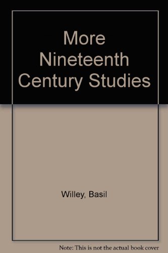 More Nineteenth Century Studies B002CCKFKY Book Cover