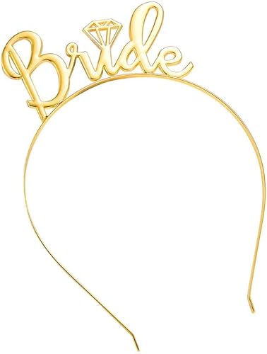 Miniatura 3 de Bride To Be Set - banda, alfiler, velo, tiara, diadema para despedida de soltera, boda, despedida de soltera
