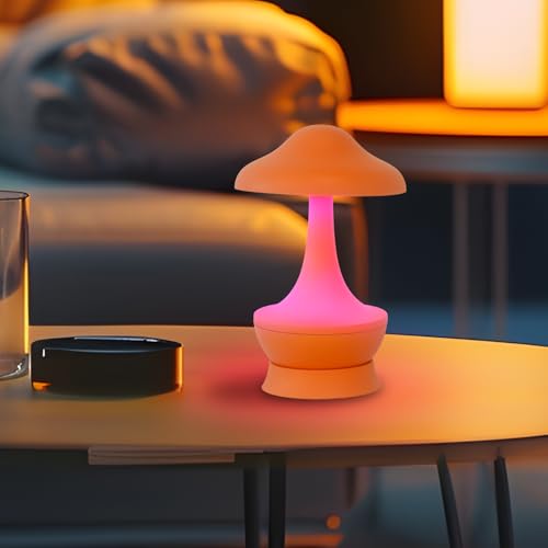 Mushroom Lamp Cordless Table Lamp - Room Decor Aesthetic Night
