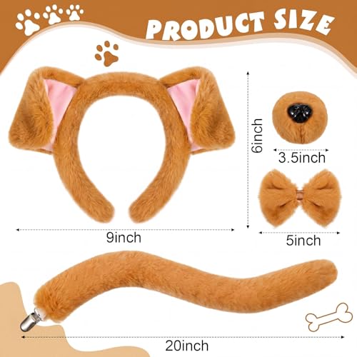 Disfraz completo de perro para mujer SATINIOR miniatura 2