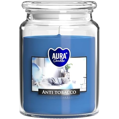 BISPOL Large Scented Candle with Lid Cover