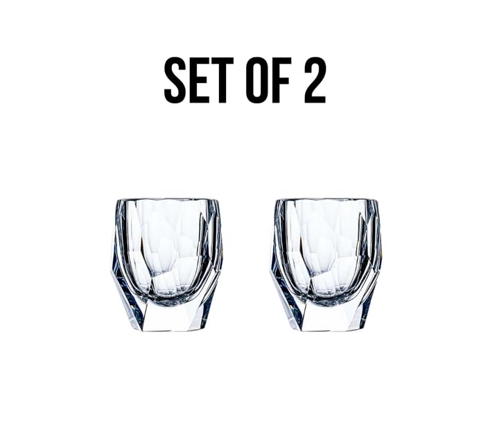 Bold Drinkware Vanity 7.5 oz. Unbreakable Polycarbonate Signature Cocktail Glass Set Of 2 - Elegant, Durable, and Shatterproof Drinkware