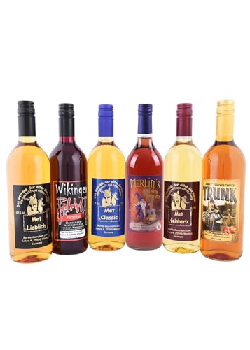 Battle-Merchant - Met Probier-Paket mit 6 versch. Flaschen Honigwein