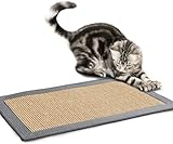UNE CURE DE GRIFFAGE 100 % NATURELLE😸: Fabriqué en sisal tissé, ce tapis offre à votre chat une expérience griffistique digne d’un spa félin – le tout sans additif, sans artifice, mais avec beaucoup de panache.