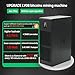 KIDSMÍA Bitcoins Miner 4.5TH/S Solo Miner LV08 Upgrade Asic Chip SHA-256 BTC Lottery Crypto Miner 4500GH/S Lucky Miner 2.4G WiFi 120Watt Bitcoins Mining Machine Home Use Low Noise