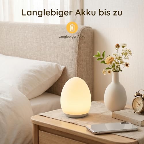 sympa Nachtlicht, Stilllicht Dimmbar mit RGB für Kinderzimmer – Ansicht 4