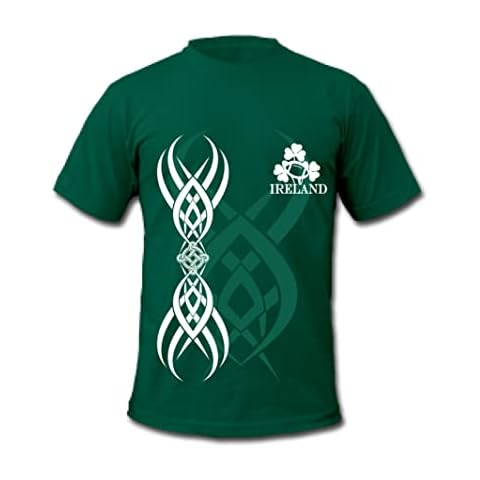 Cold Gun Design Ireland Rugby T-Shirt Green Cover