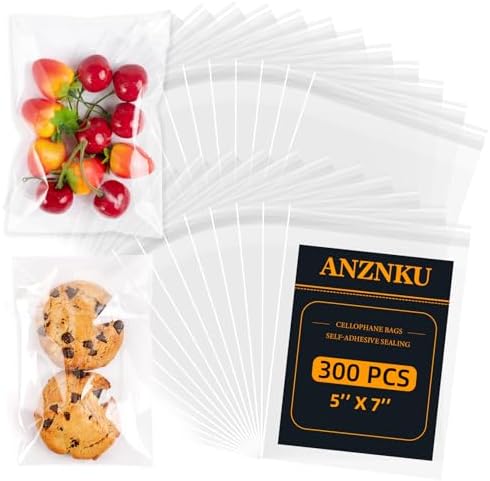 ANZNKU 300 Pcs Clear...
