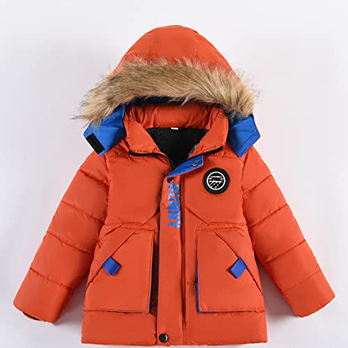 Children Winter Boy Jacket Coat Hooded Coat Fashion Kids Warm Clothes Jacket Boys Coat&Jacket 7t Girls Clothes2