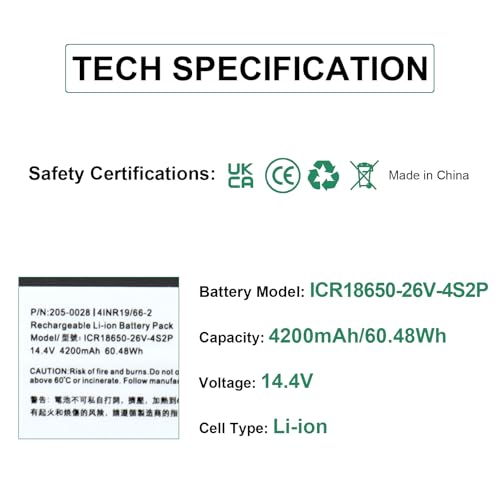 Batterie Neato Botvac D5 D4 D6 D3 bloc lithium 945-0225 205-0011 - 5