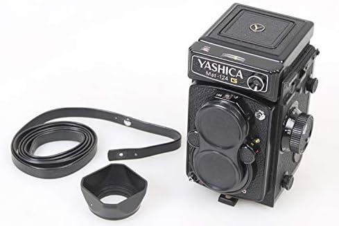 YASHICA MAT 124 G TLR Medium Format Vintage Film Camera with 80MM Lens + Strap/Cap/New Battery Working Meter Like New Mint