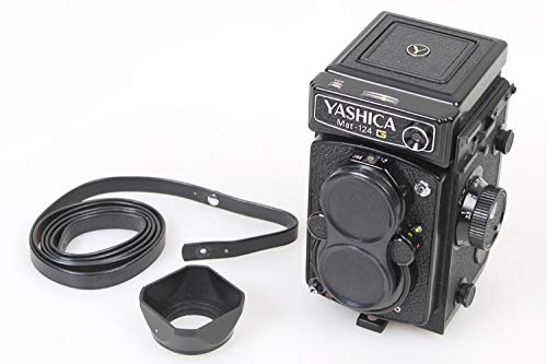 YASHICA MAT 124 G TLR Medium Format Vintage Film Camera with 80MM Lens + Strap/Cap/New Battery Working Meter Like New Mint