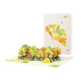 Rebellious Tarjetas de felicitación florales únicas 3D para coleccionar mentes creativas y coleccionistas de tarjetas entusiastas