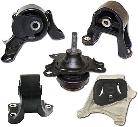 For 2002-2006 Honda CRV 2.4L w/MANUAL 4WD Motor & Trans Mount Set 5PCS : A4549, A6596, A65010, A4504, A4528 - K0982