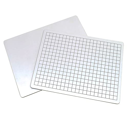 Pacon® 2-Sided Math Whiteboards, 1/2