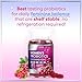 Probiotics for Women Gummies with Cranberry - 6 Premium Strains for PH Balance, Digestive Health, Vaginal & Immune Support, 3 Billion CFU, Women's Probiotic Gummy for Feminine Health - 60 Gummies