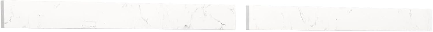 Replacement 60" Backsplash - Light-Vein Carrara Cultured Marble