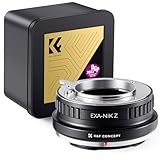 K&F CONCEPT メーカー直営店 レンズマウントアダプター EXA-NIK Z マニュアルフォーカス エキザクタマウントレンズ → ニコン対応Zマウント装着 Nikon対応 ZF Z8 Z fc
