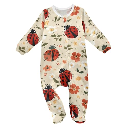 Baby Sleepers Newborn Baby One-Piece Footies for Girl Boy